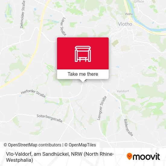 Карта Vlo-Valdorf, am Sandhückel