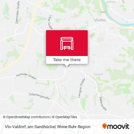 Vlo-Valdorf, am Sandhückel map