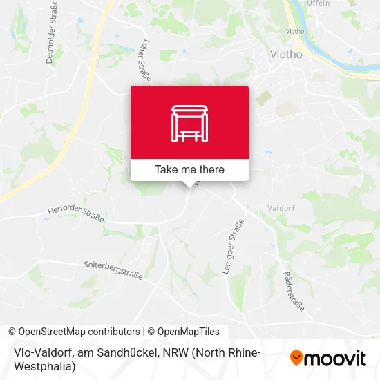 Карта Vlo-Valdorf, am Sandhückel