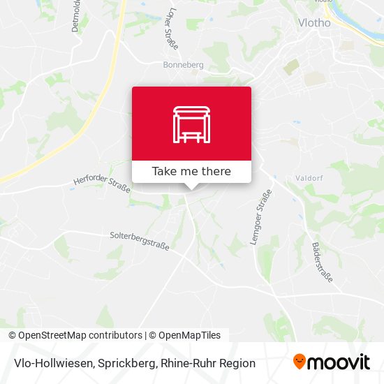 Vlo-Hollwiesen, Sprickberg map