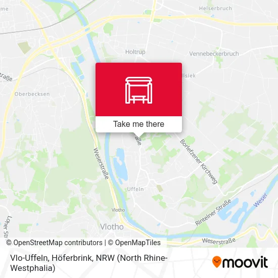 Карта Vlo-Uffeln, Höferbrink