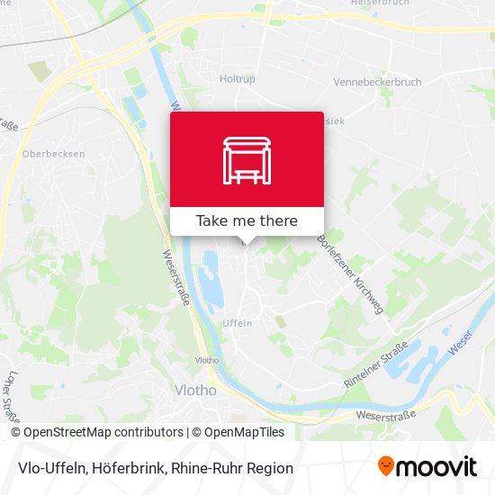 Vlo-Uffeln, Höferbrink map