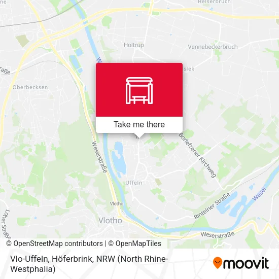 Карта Vlo-Uffeln, Höferbrink