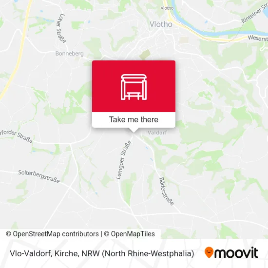 Карта Vlo-Valdorf, Kirche
