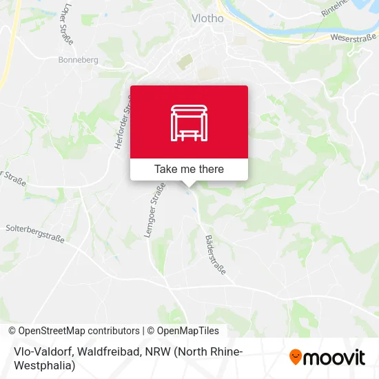 Карта Vlo-Valdorf, Waldfreibad