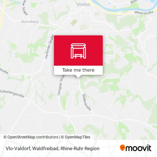 Vlo-Valdorf, Waldfreibad map