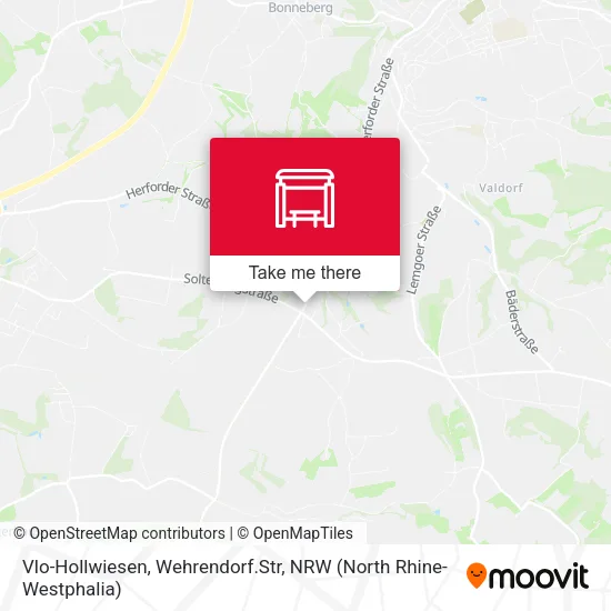 Карта Vlo-Hollwiesen, Wehrendorf.Str