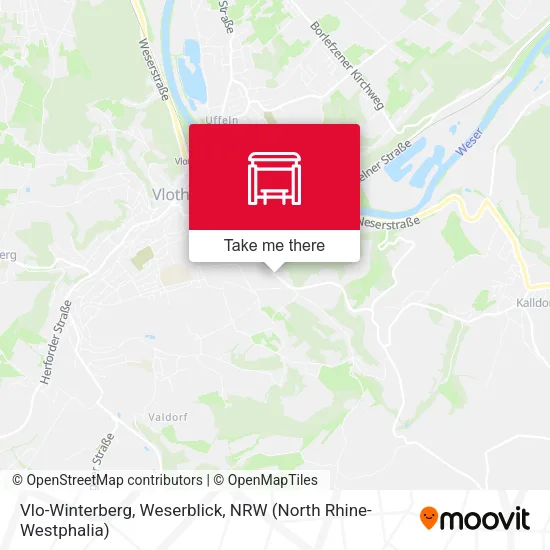 Карта Vlo-Winterberg, Weserblick