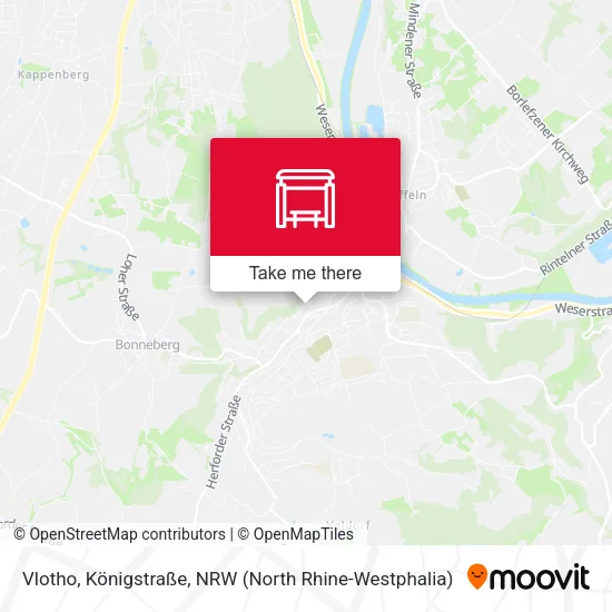 Карта Vlotho, Königstraße