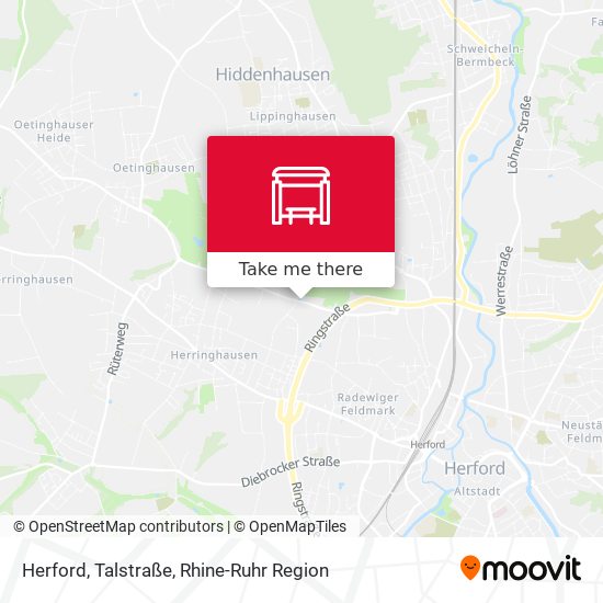 Herford, Talstraße map