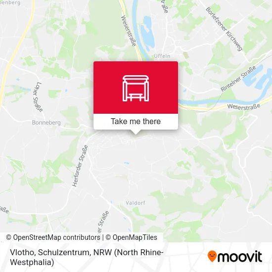 Карта Vlotho, Schulzentrum