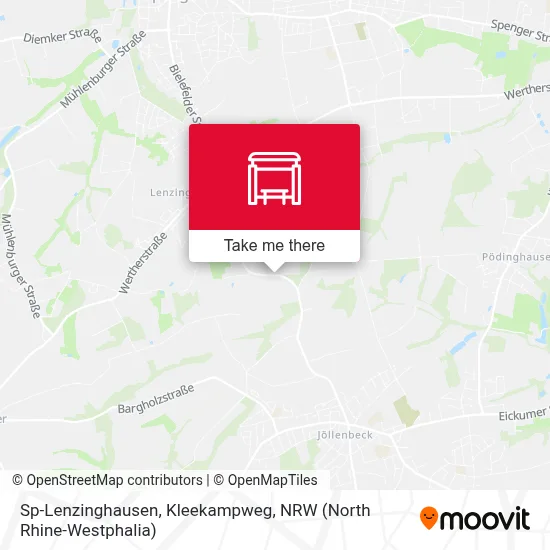 Sp-Lenzinghausen, Kleekampweg map