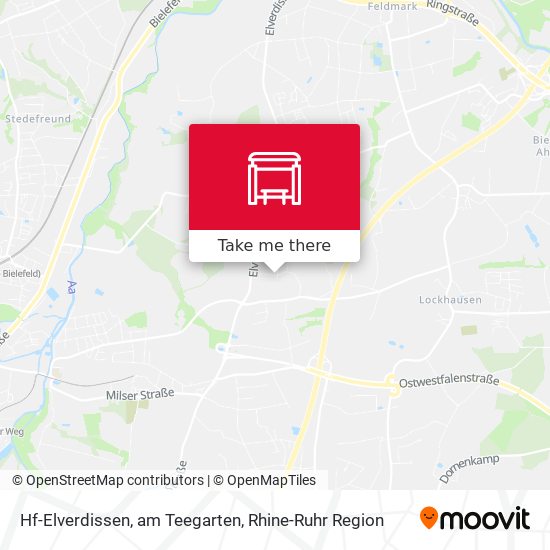 Hf-Elverdissen, am Teegarten map