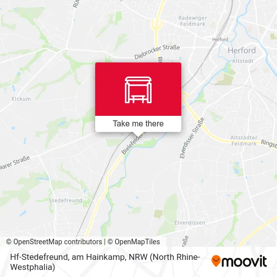 Hf-Stedefreund, am Hainkamp map