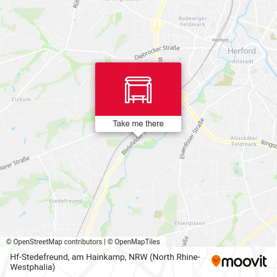 Hf-Stedefreund, am Hainkamp map