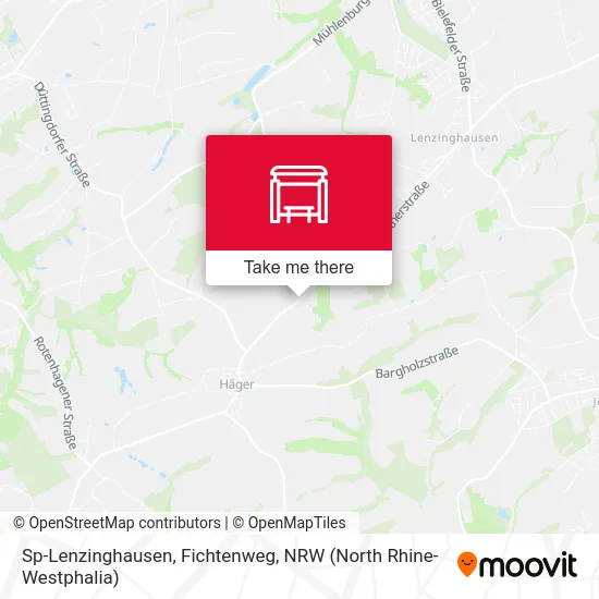 Sp-Lenzinghausen, Fichtenweg map
