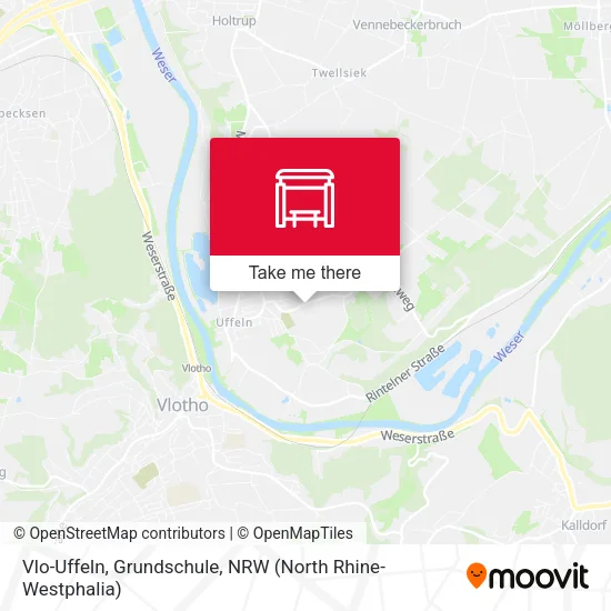 Карта Vlo-Uffeln, Grundschule