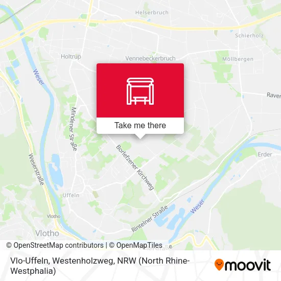 Карта Vlo-Uffeln, Westenholzweg