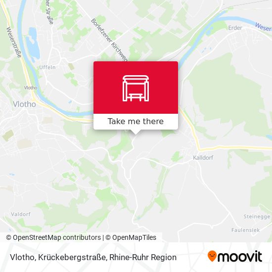 Vlotho, Krückebergstraße map