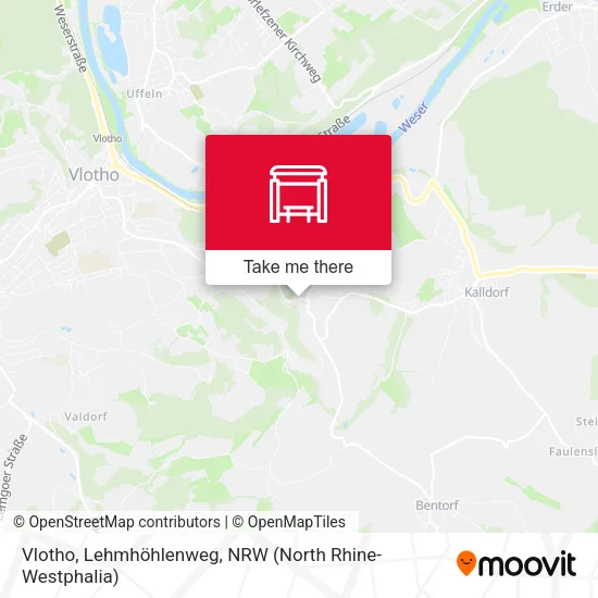 Карта Vlotho, Lehmhöhlenweg