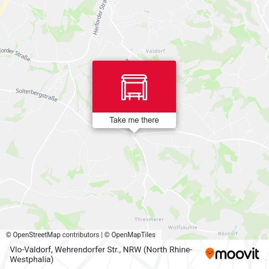 Карта Vlo-Valdorf, Wehrendorfer Str.