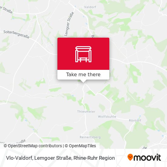 Vlo-Valdorf, Lemgoer Straße map