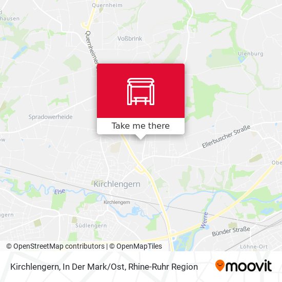 Kirchlengern, In Der Mark/Ost map
