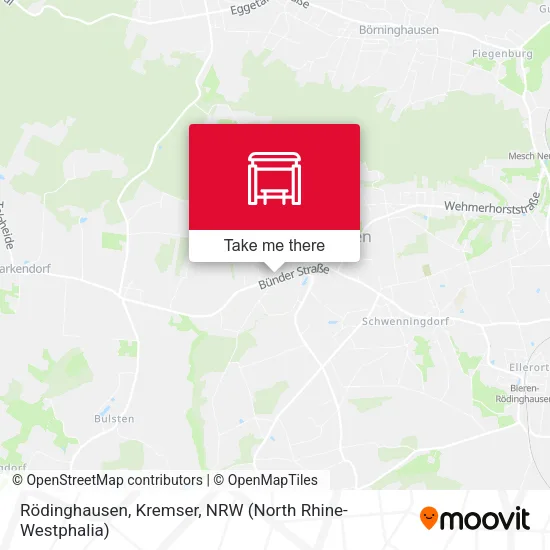 Карта Rödinghausen, Kremser