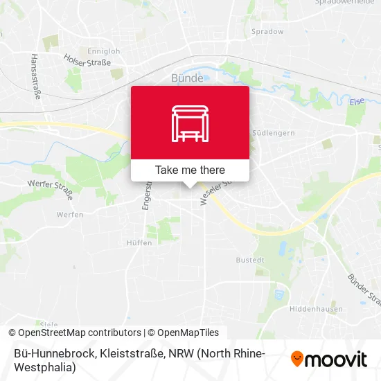 Карта Bü-Hunnebrock, Kleiststraße