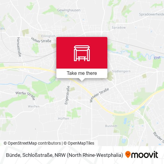 Bünde, Schloßstraße map