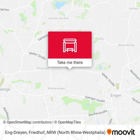 Eng-Dreyen, Friedhof map