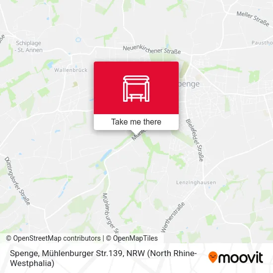 Spenge, Mühlenburger Str.139 map