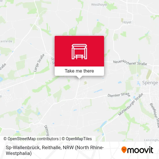 Sp-Wallenbrück, Reithalle map