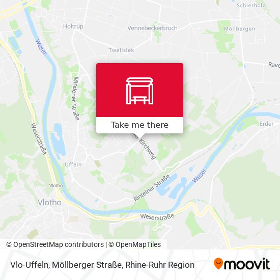 Vlo-Uffeln, Möllberger Straße map