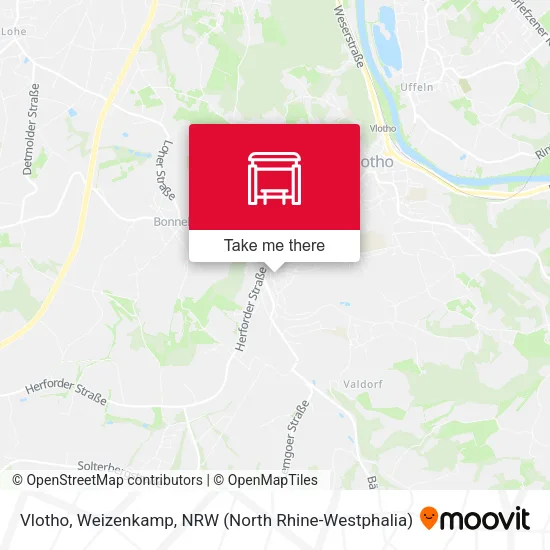 Карта Vlotho, Weizenkamp