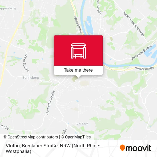 Карта Vlotho, Breslauer Straße