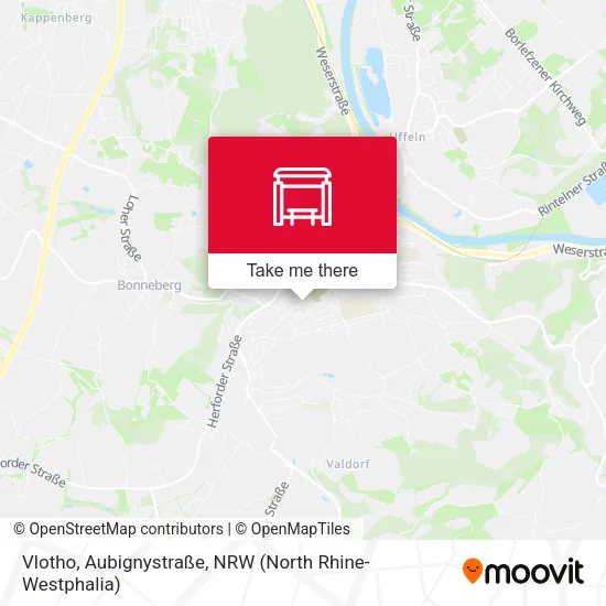 Карта Vlotho, Aubignystraße