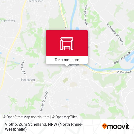 Карта Vlotho, Zum Schelland