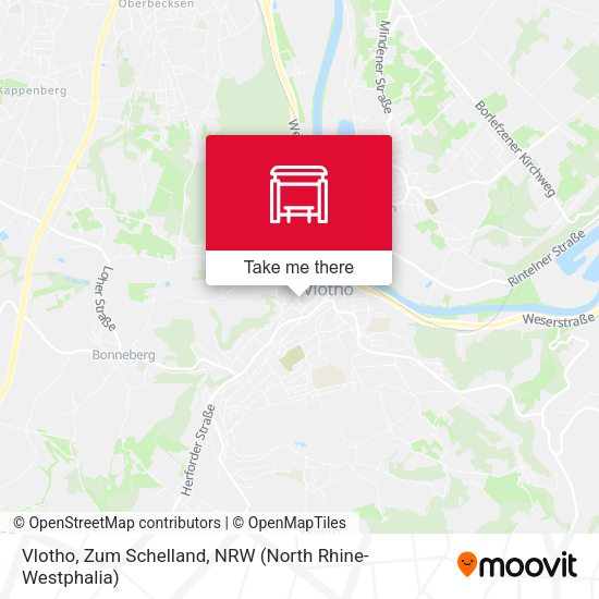 Карта Vlotho, Zum Schelland