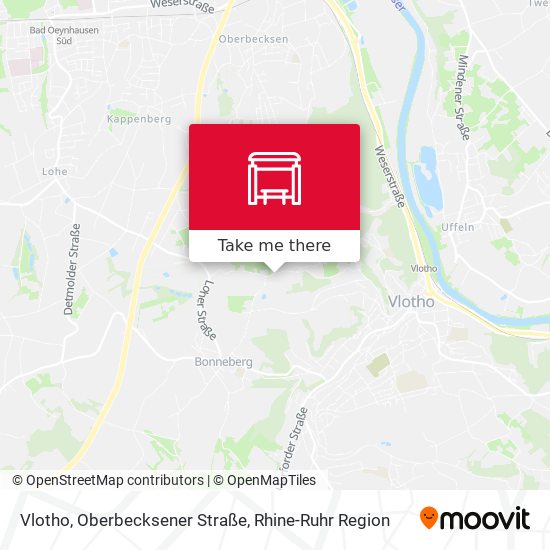 Vlotho, Oberbecksener Straße map