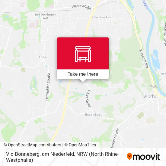 Карта Vlo-Bonneberg, am Niederfeld