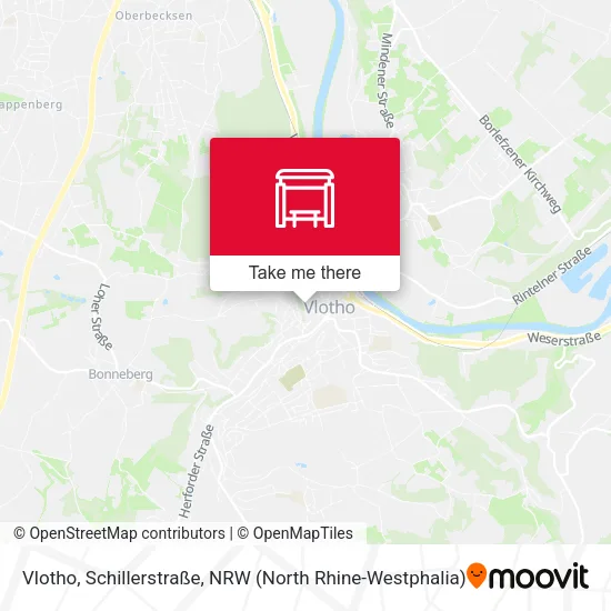 Карта Vlotho, Schillerstraße