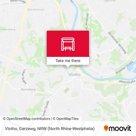 Карта Vlotho, Garzweg
