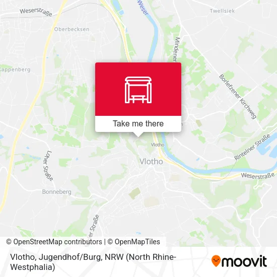 Карта Vlotho, Jugendhof/Burg