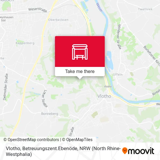 Карта Vlotho, Betreuungszent.Ebenöde