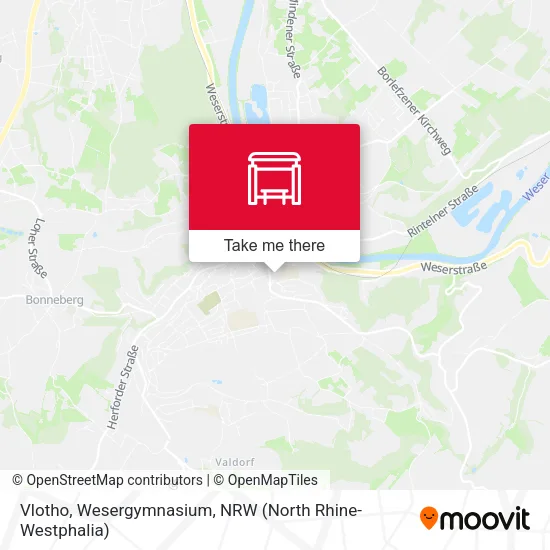Карта Vlotho, Wesergymnasium