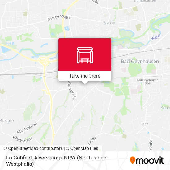 Lö-Gohfeld, Alverskamp map