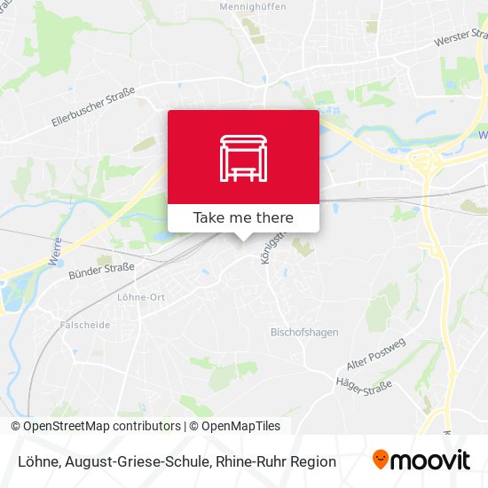 Löhne, August-Griese-Schule map