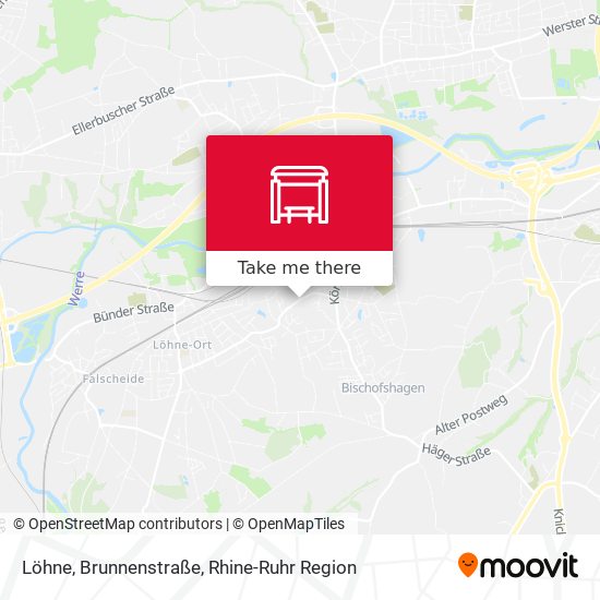 Löhne, Brunnenstraße map
