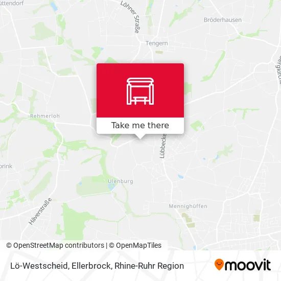 Карта Lö-Westscheid, Ellerbrock